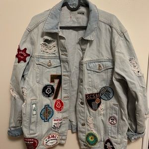 Moto topshop denim jacket